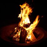 fire, fire pit, firewood