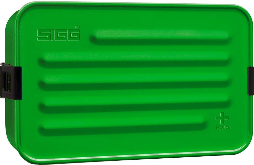 SIGG - Aluminium Lunch Box Plus - Lunch Box with Dividers - Award Winning - Dishwasher and Microwave Safe - Completely Leak-proof - Light as a Feather - BPA Free