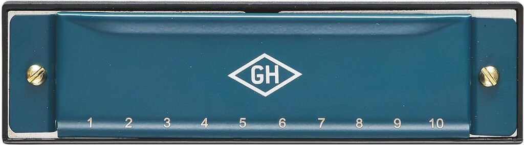 Gentlemens Hardware Green Harmonica with Song Sheet and Storage Tin (GEN496)