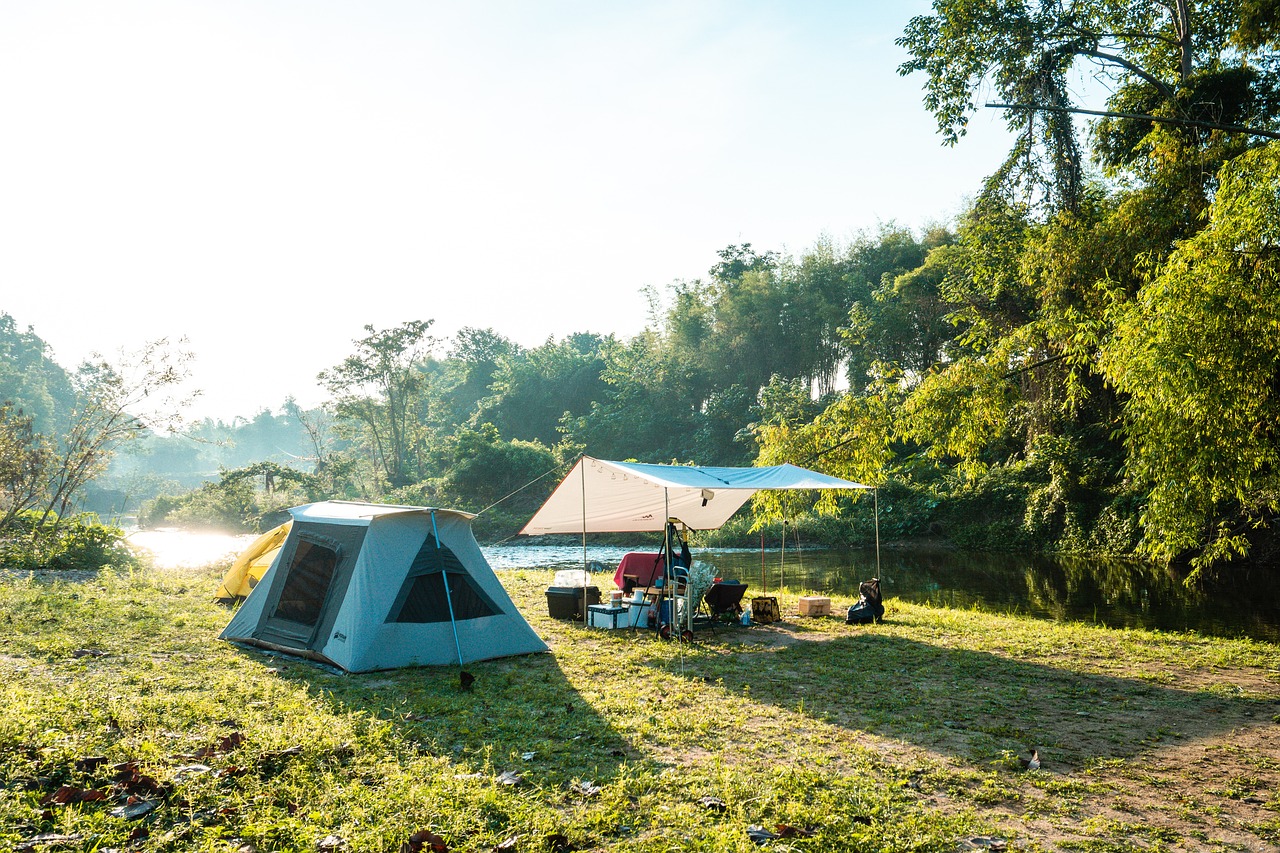 tent, camping, outdoors