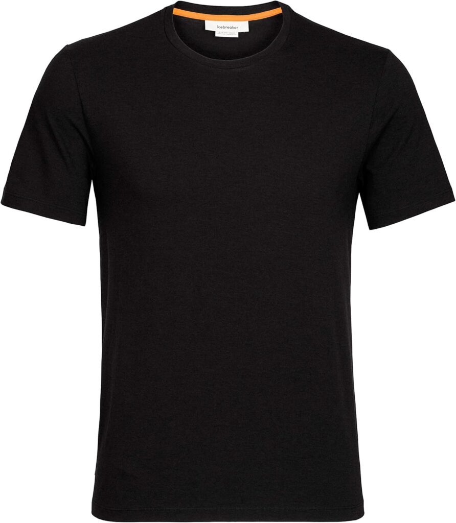 Icebreaker Mens Central Classic SS T-Shirt for Everyday, Adventure, Gym  Training