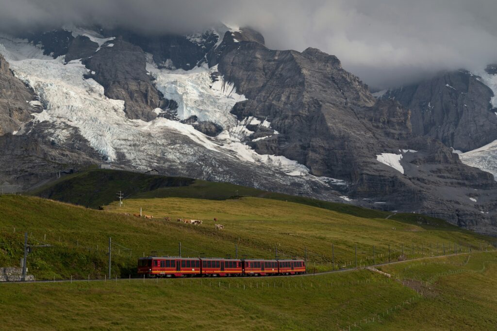 Reisen Mit Dem Zug In Der Schweiz