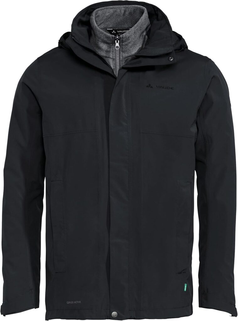 VAUDE Mens Rosemoor 3-in-1 Double Jacket