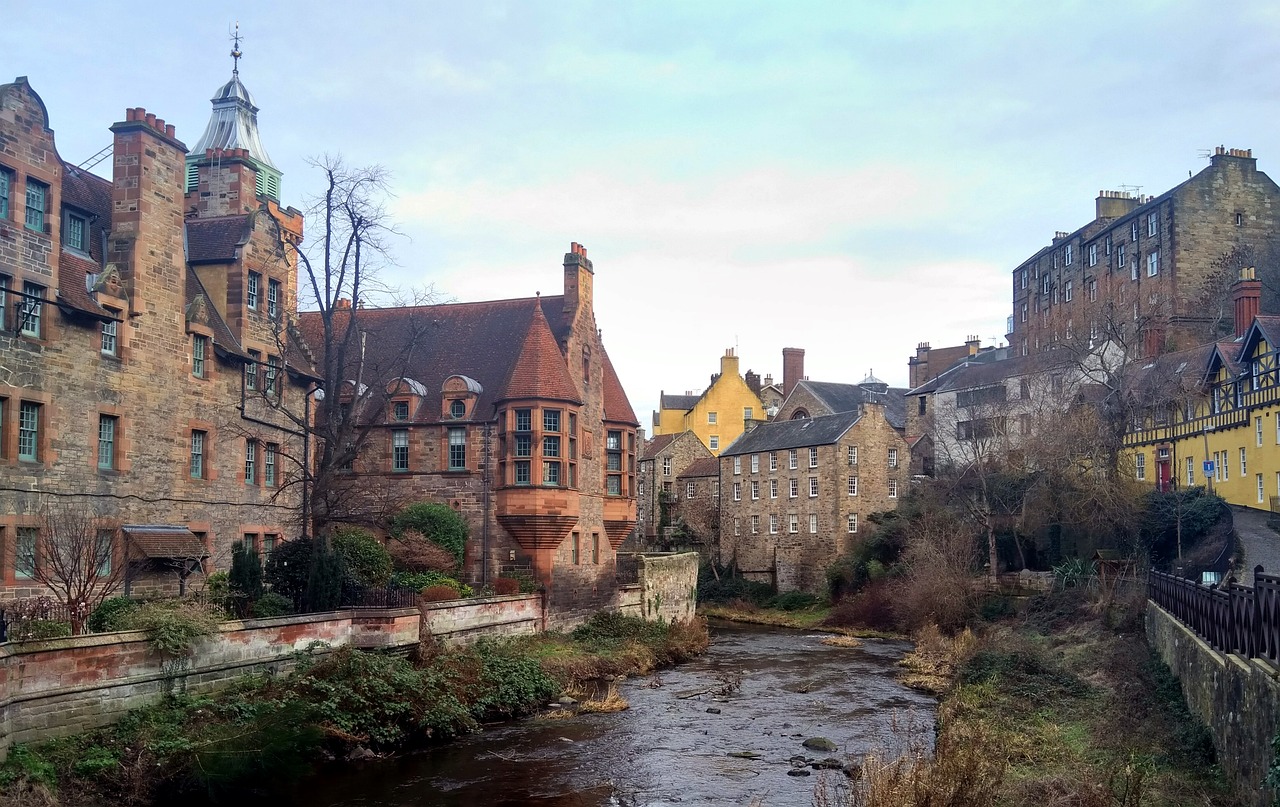 brook, city, edinburgh