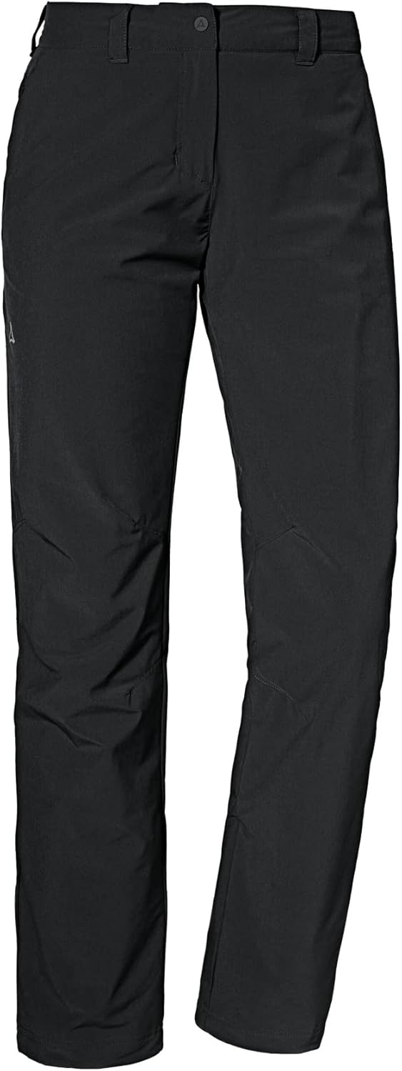 Schöffel Engadin1 Warm L Womens Trousers, Warm Hiking Trousers with 4-Way Stretch, Robust Thermal Trousers with Preformed Knees and Adjustable Waistband