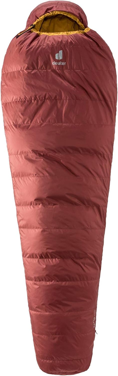 deuter Unisex - Adult Astro 300 Down Sleeping Bag, Redwood-curry, Regular